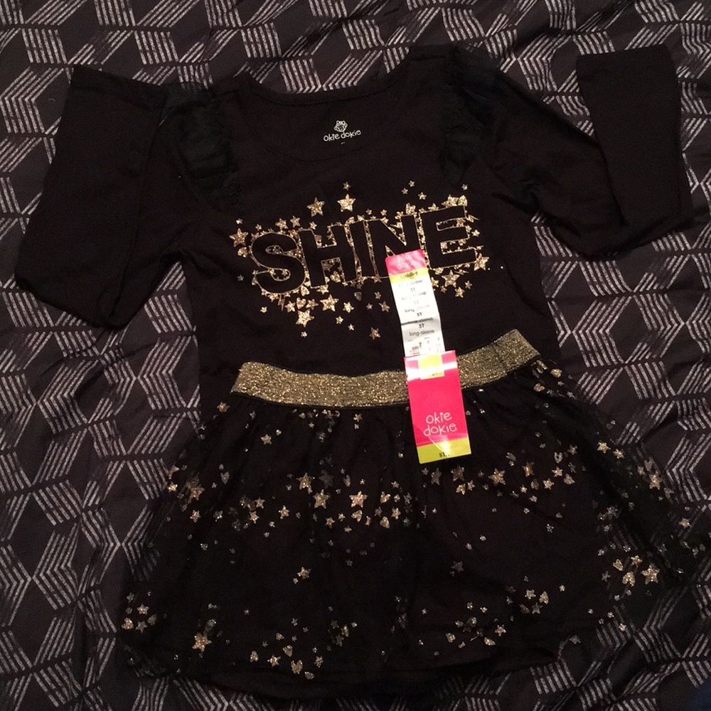 Toddler Girls skirt and shirt